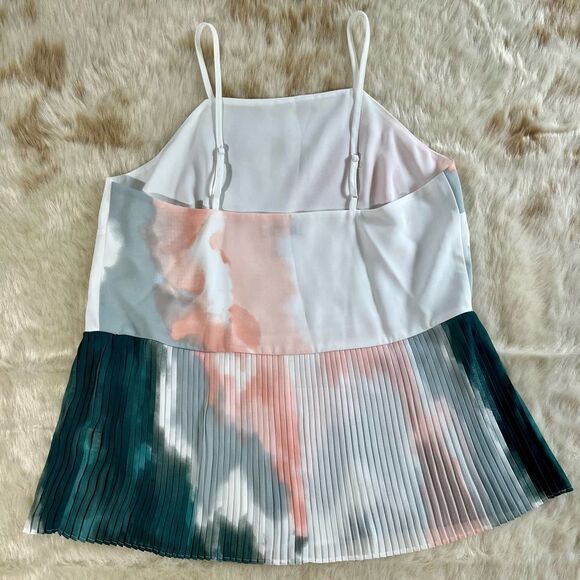 Nine West Pleated Tank Top - Picture 3 of 6